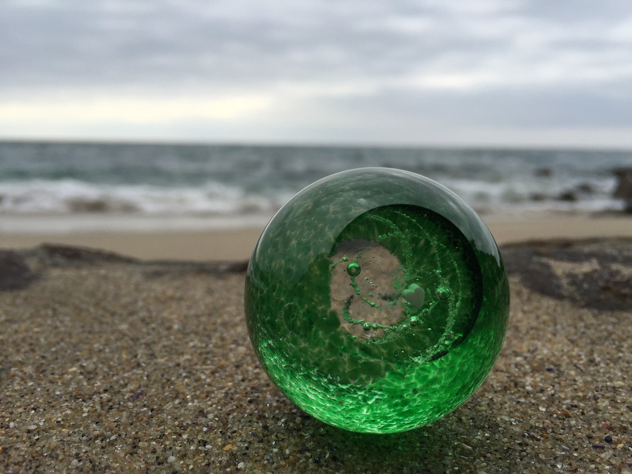 Green Memory Globe