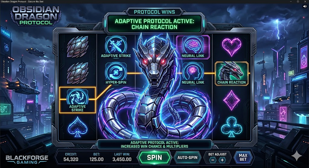 Obsidian Dragon Protocol slot